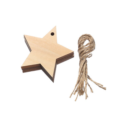 Wooden Christmas Ornaments Hanging Christmas Tree Decorations Home Decor