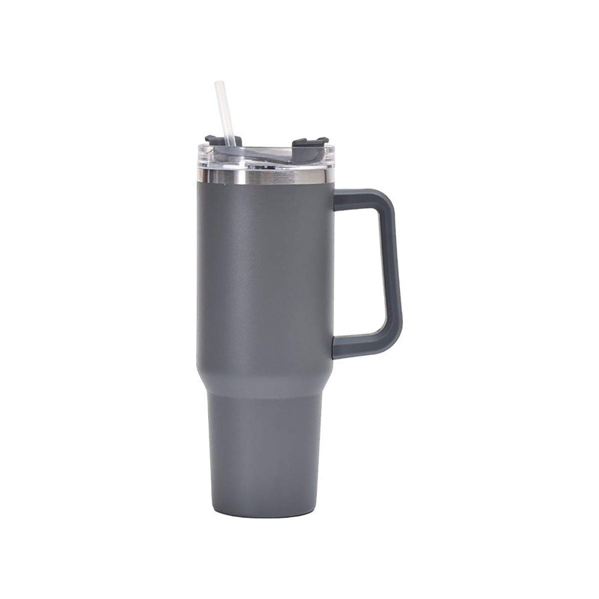 40 Oz/1200ml Car Tumbler Insulated Stainless Steel Water Bottle With Handle & Lid & Straw