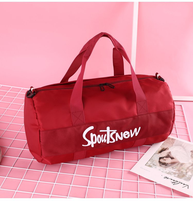 Wet and Dry Separated Oxford Tote Bag Swimming Bag Gym Bag for Beach/Fitness/Travel