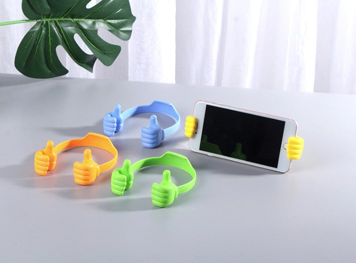 Thumbs Up Cell Phone Holder Adjustable Tablet Stand Portable Desktop