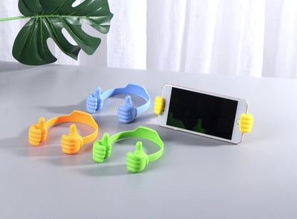 Thumbs Up Cell Phone Holder Adjustable Tablet Stand Portable Desktop