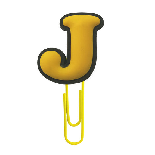 Patch Letter Series - Letter J Paper Clip