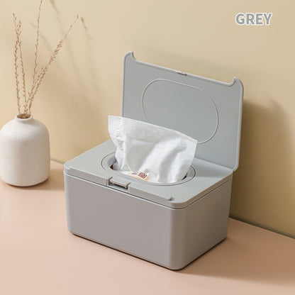 Wipes Dispenser Baby Wipes Case Sealed Keeps Wet Tissue Fresh Flushable Case Holders ( S )
