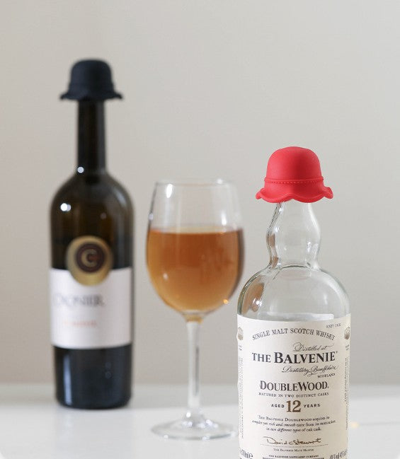 Silicone Bowler Hat Wine Stoppers
