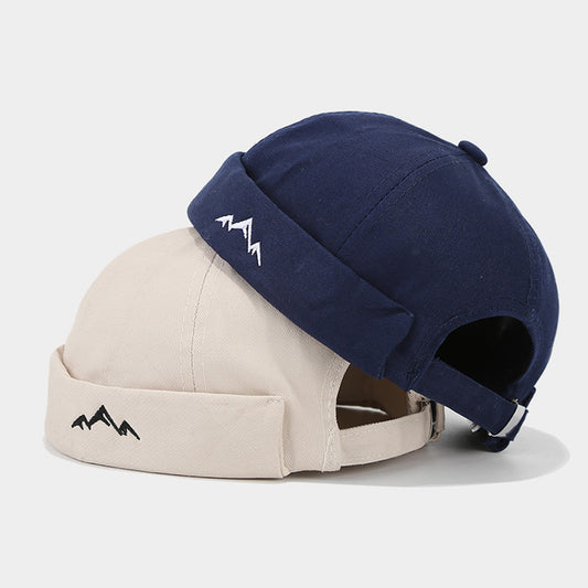Adjustable Cotton Dockers Hat Cuffed Hat