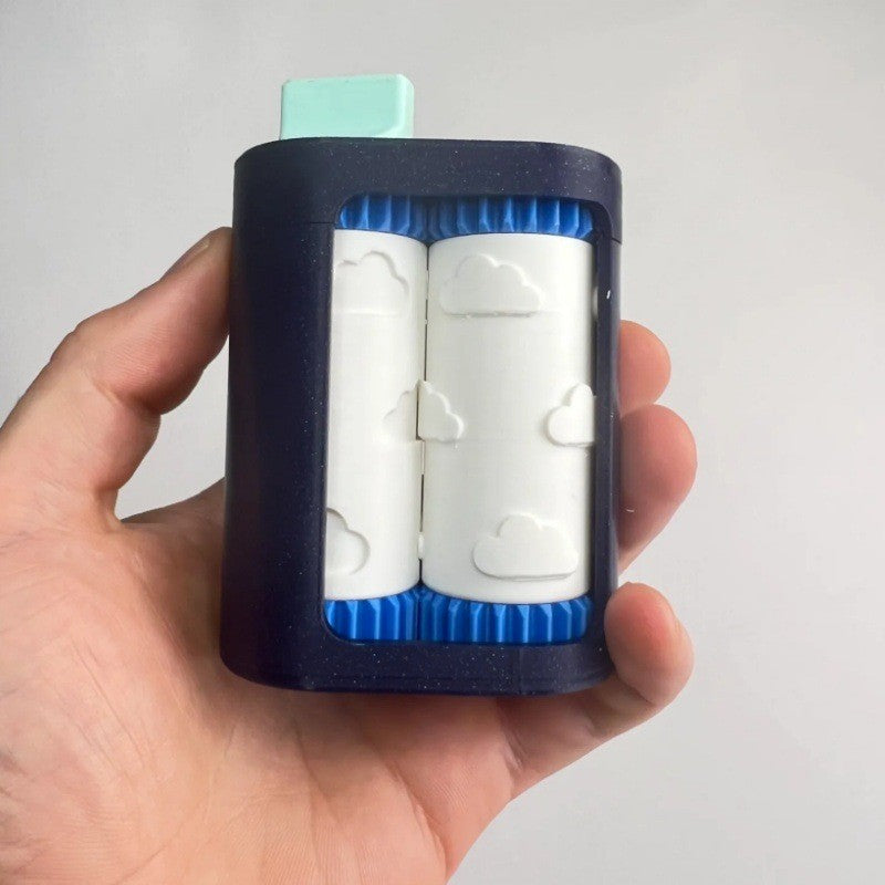 Mini Dual Roller 3D Printed Business Card Embosser