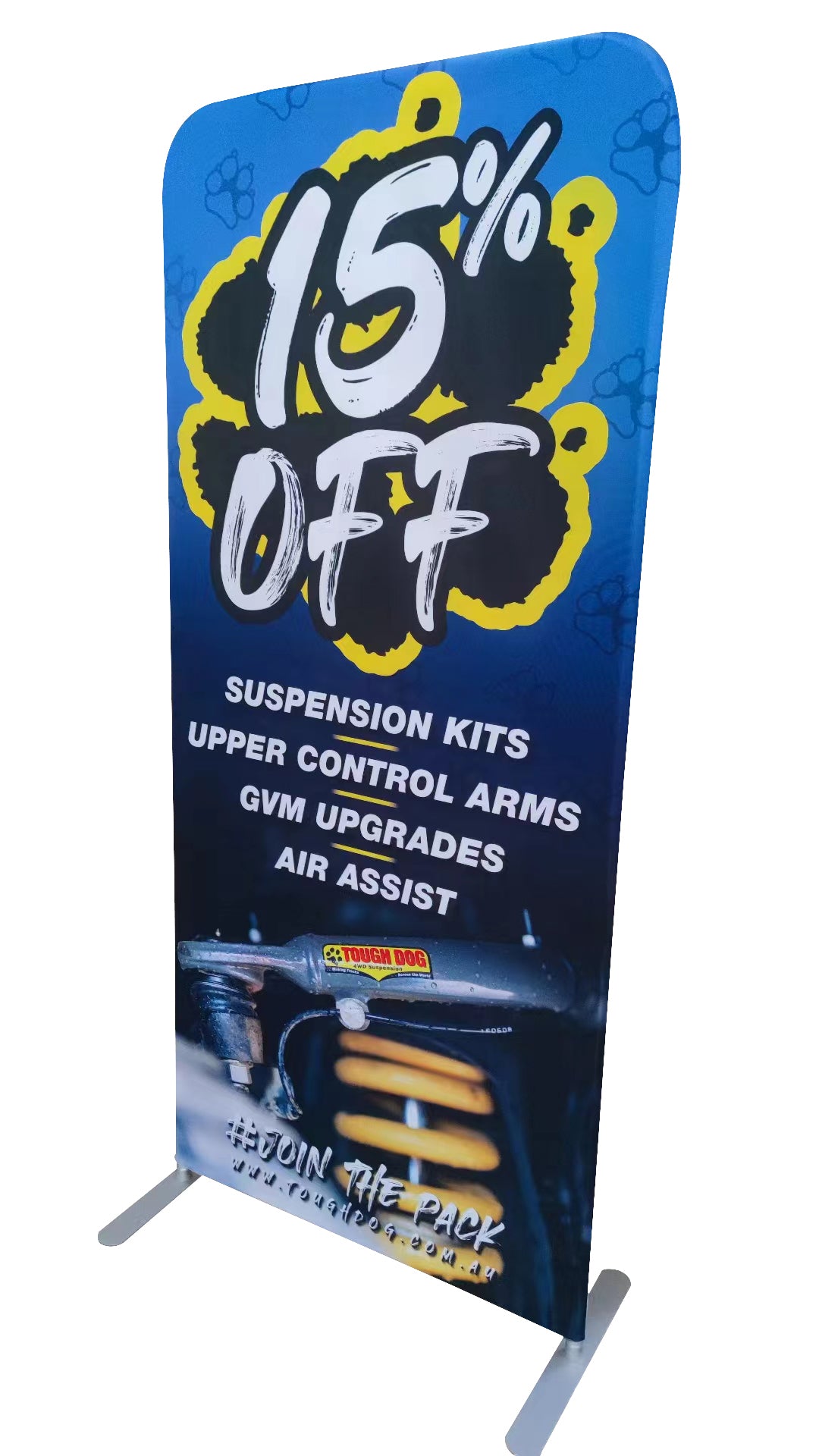 32 x 79 Tension Fabric Display Backdrop Fabric Banner Stand w / Carry Bag