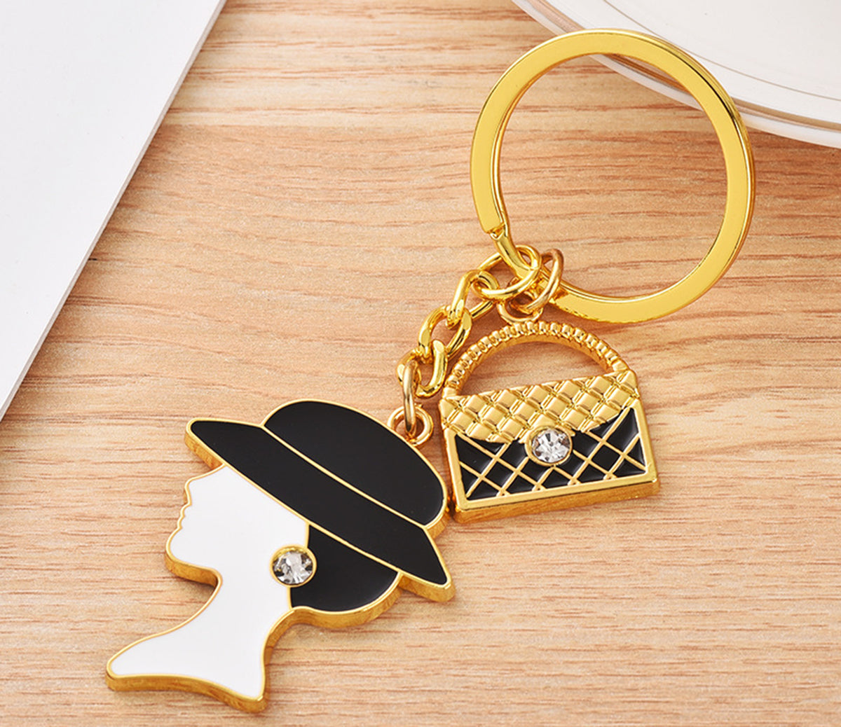 Keychain For Mother's Day Gift Keychain With Purse and Queen