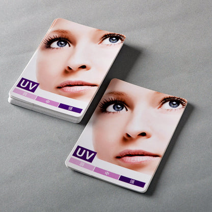 UV Exposure Test Meter Card