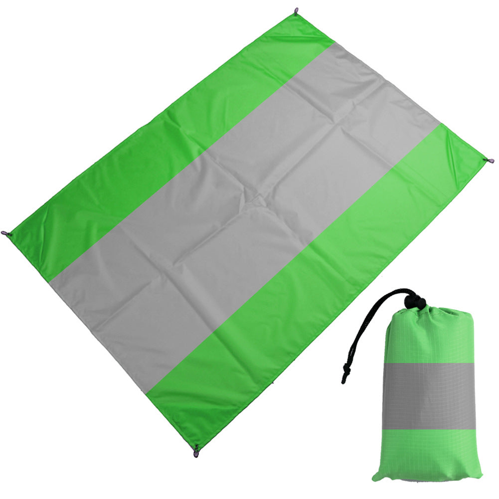 110.32 x 118.2" Large Sand Free Travel Beach Blanket Pocket Blanket- 100% Waterproof Beach Mat