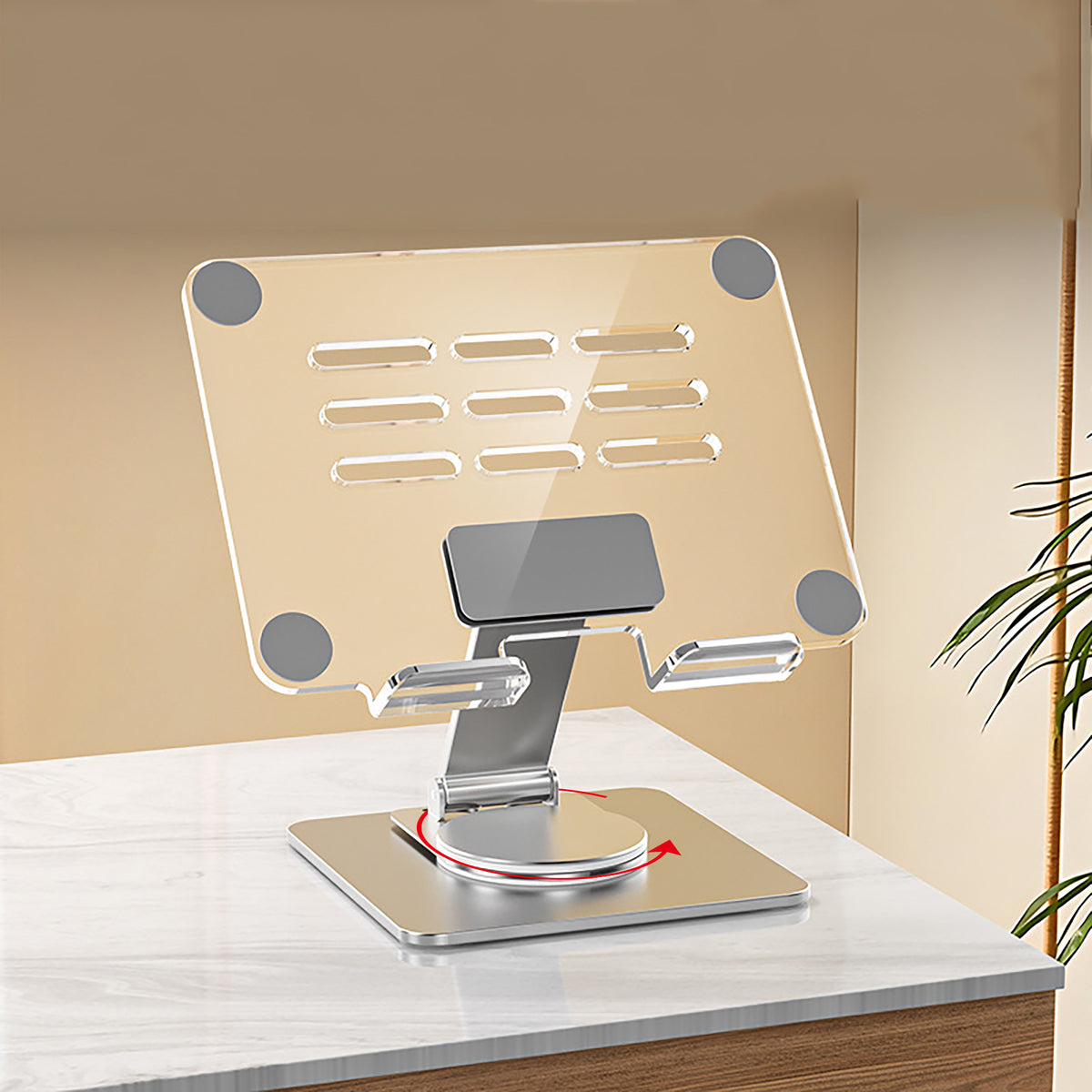 Acrylic All-Purpose Desktop Cell Phone Tablet Stand Holder