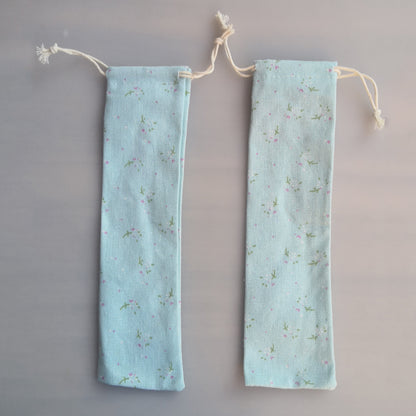 Flower Pattern Canvas Bag