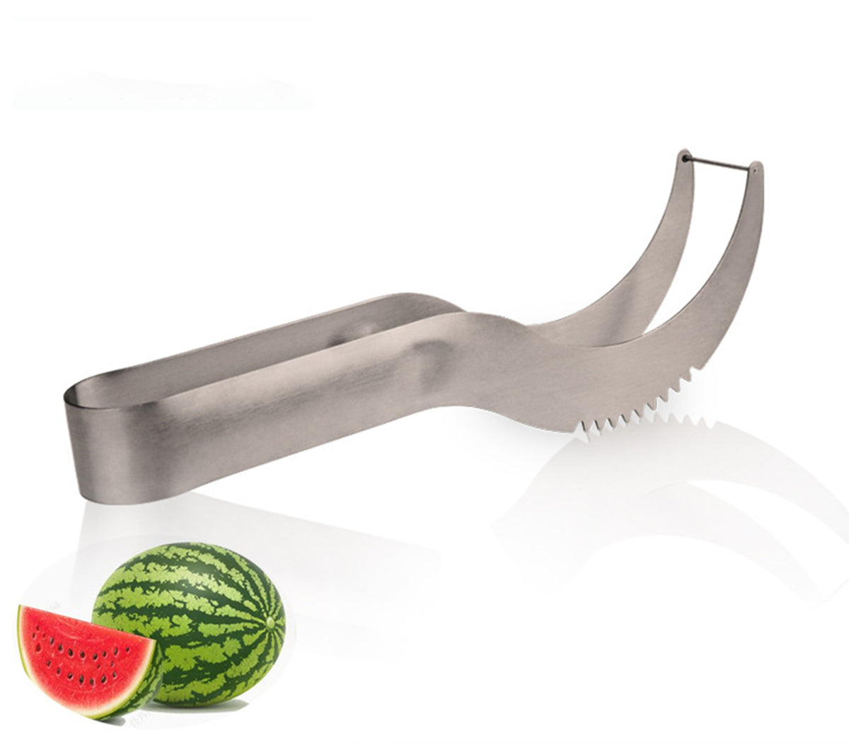 Stainless Watermelon Slicer Cutter Tool - Cutters for Fruit Cut Outs Unique Kitchen Gadgets