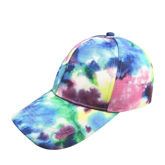 Classic Cotton Baseball Cap Dye Ponytail Hat