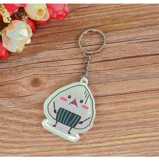 Cute Food Shaped Acrylic Keychain - One Side Printing