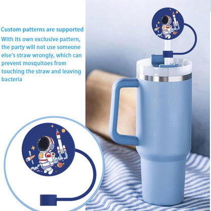 Silicone Straw Covers Cap
