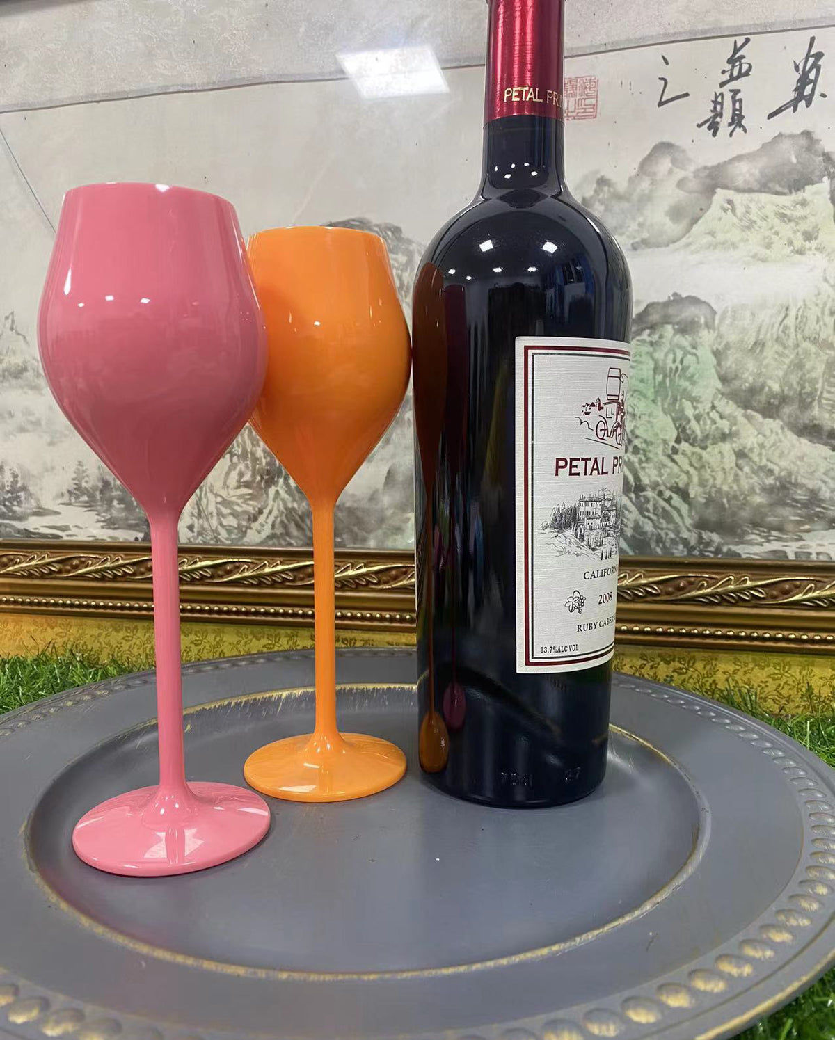 4.4 Oz. Plastic Wine Glasses