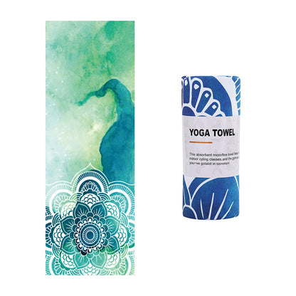 Custom Full Color Yoga Mat Towel 72 x 25"