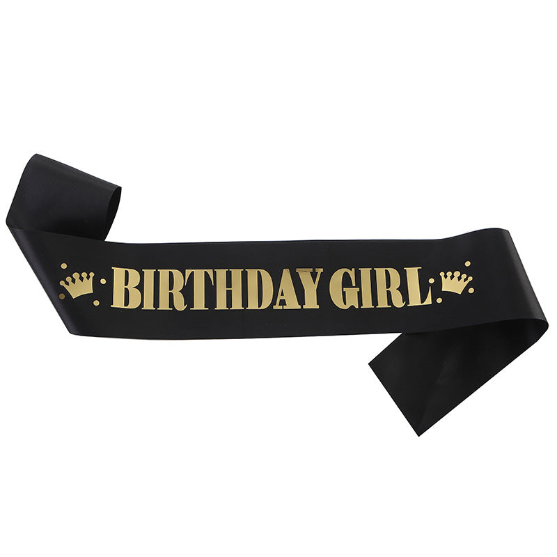 Satin Sash For Pageants, Birthdays, Graduation, Hen Party, Homecoming, Custom