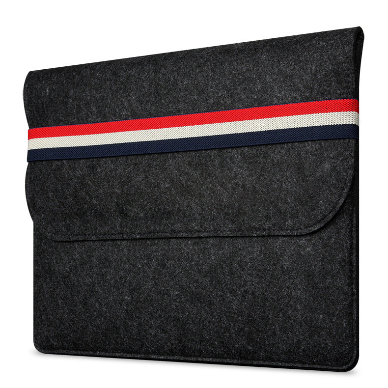 13" Laptop Felt Sleeve w/Strap