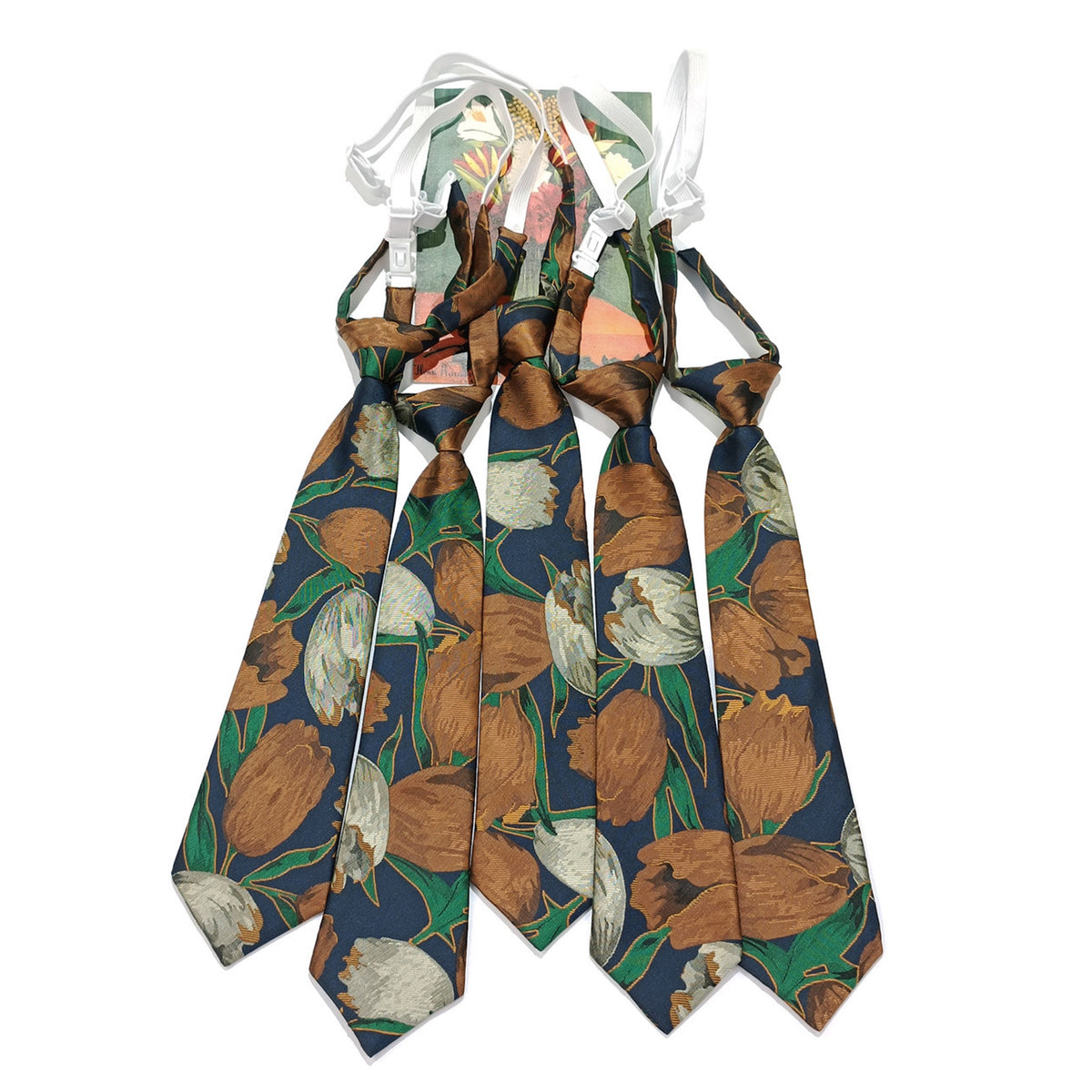 13.4"L x 2.76"W Custom Pre-tied Adjustable Neck Strap