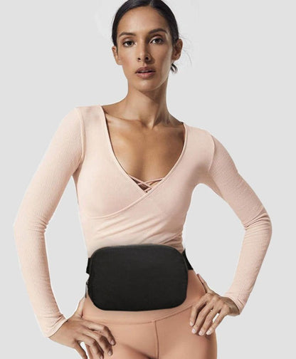 Nylon Waist Bag Fanny Pack Crossbody Bag Belt Bag with Adjustable Strap