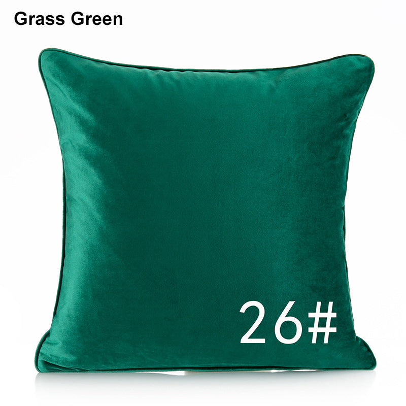 Full Printed 19.7 x 19.7" Premium Square Dutch Velvet Throw Pillowcase With Hidden Zipper