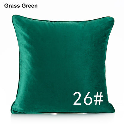 Full Printed 19.7 x 19.7" Premium Square Dutch Velvet Throw Pillowcase With Hidden Zipper