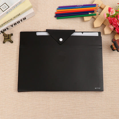 Five Layers Large Capacity Hand Bag Document File Bag