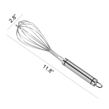 304 Stainless Steel Whisk for Cooking - L