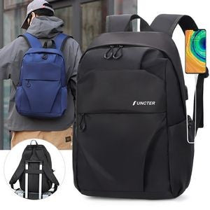 Casual Men's Travel Backpack with USB Charging Port