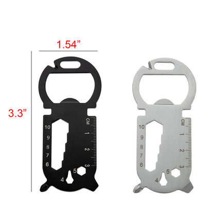 15" 1 Stainless Steel Portable Mini Repair Tool Wallet Tool