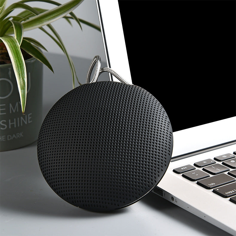 New Powerful Stereo Sound Round Shape Portable Wireless W/ Selfie Function
