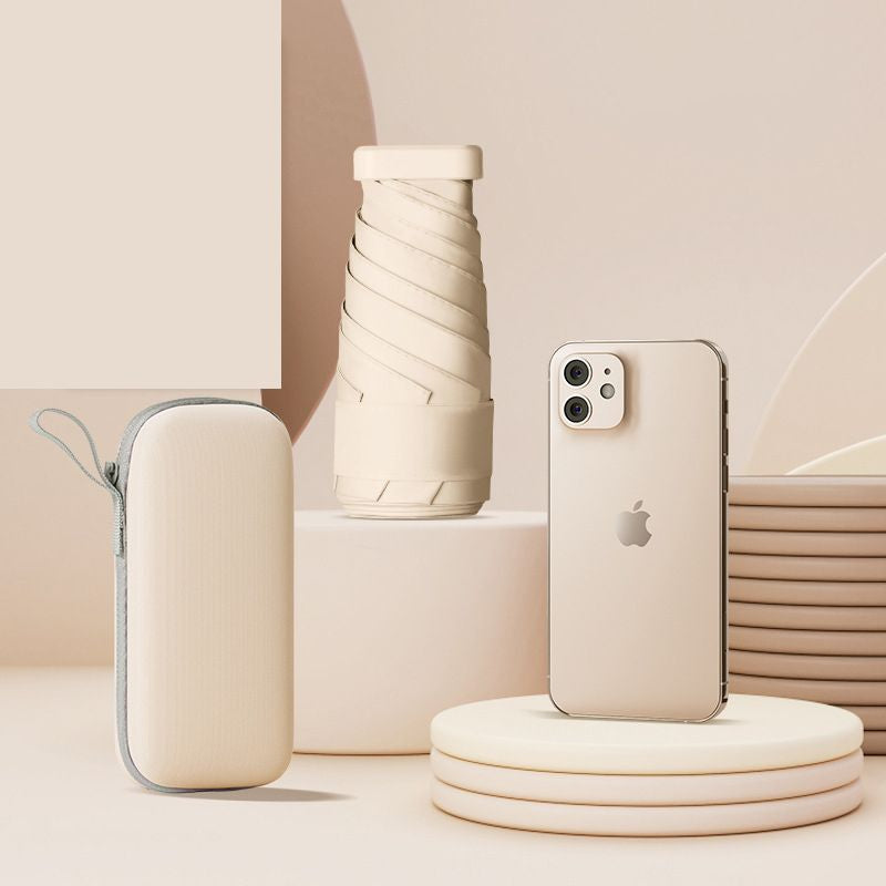 Beige Blank Front View