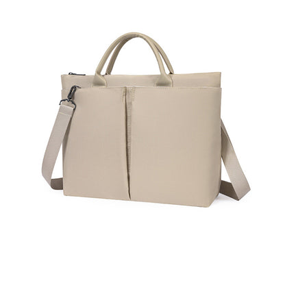 13" Laptop Bag Tote Bag Business Work Bag For Women With Carrying Handle And Shoulder Strap