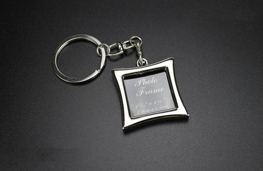 Square Shaped Photo Frames Key Chain