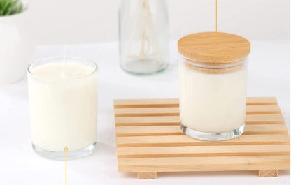 10.5 oz. Glasses Candle Holder W/ Lid