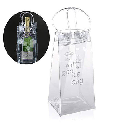 Collapsible Wine Cooler Icy Bag