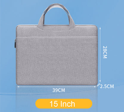15" Laptop Bag Water Resistant Oxford Laptop Sleeve With Carrying Handle With Shoulder Strap