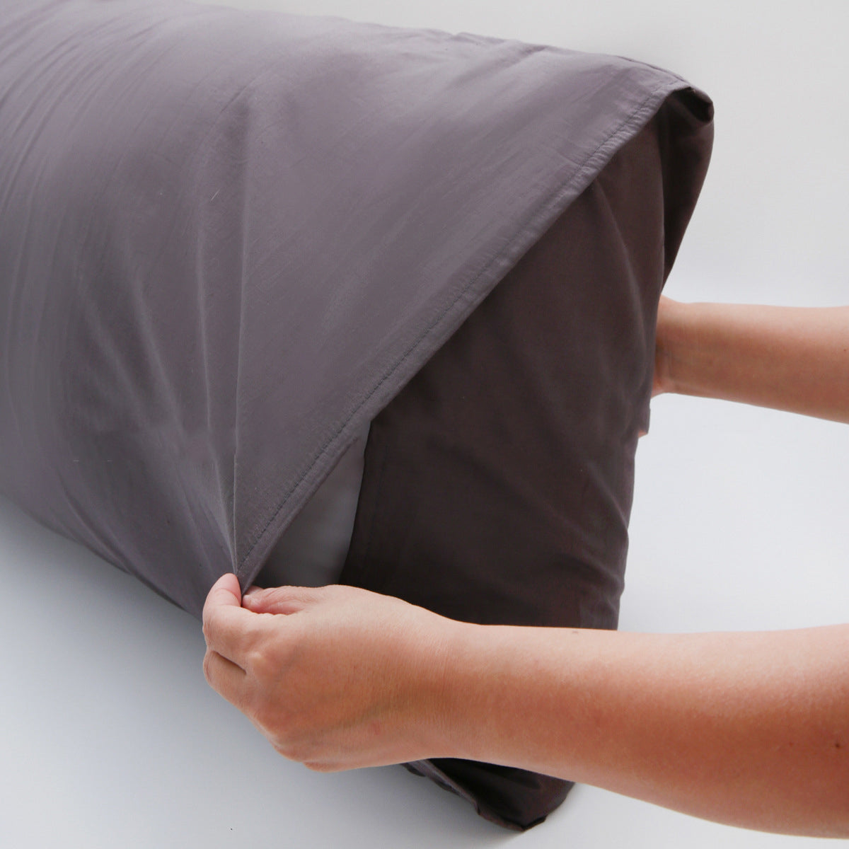 20 x 54" Embroidery Square Cotton Throw Pillowcase Body Size Pillow Cover - Envelope Closure