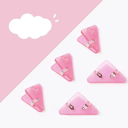 Triangle Book Corner Paper Clip Book Clips Prevent Books From Curling Clip Bookmark