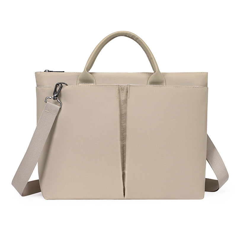 13" Laptop Bag Tote Bag Business Work Bag For Women With Carrying Handle And Shoulder Strap