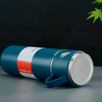23 Oz/700ml Water Bottle Vacuum Insulated Stainless Steel Bottle Thermal Bottle With Own Cup