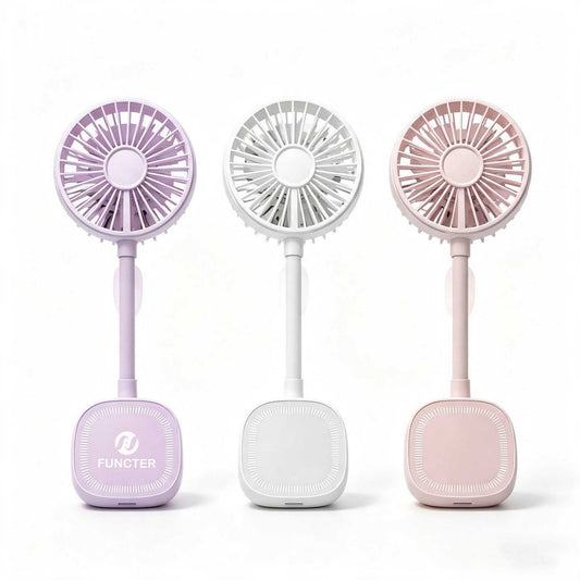 USB Rotatable Magnetic Portable Mini Fan W/ Holder