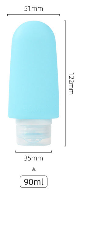 3OZ Portable Refillable Traveling Size Liquid Containers ( 4pcs Set )