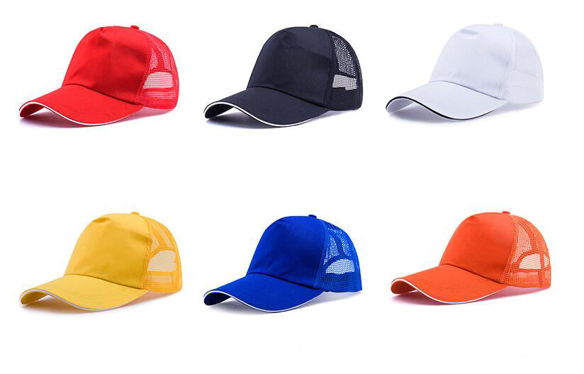 Custom Embroidery Cotton Trucker Mesh Back Cap