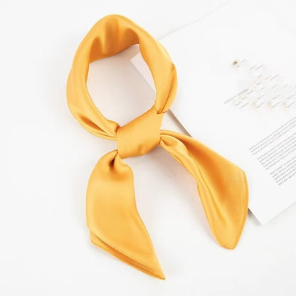 28" x 28" Yellow Neck Scarves Kerchief Neckerchief Handbags Wrap Scarf #75