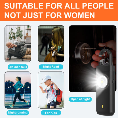 Portable Emergency Safety Alarm Personal SOS Alarm Keychain