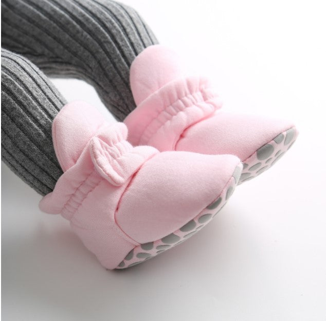Cotton Baby Booties (6-12m)