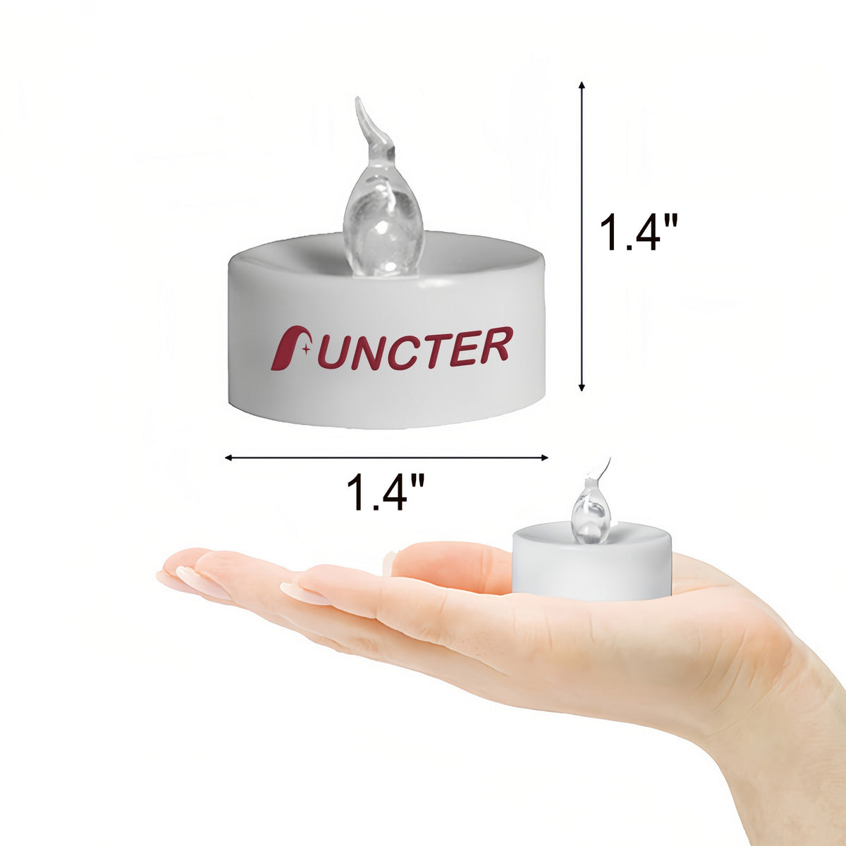 Mini Flashing Timer Led Tea Light Candle